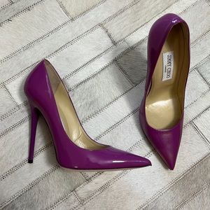 Purple Jimmy Choo Heels